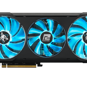 Alternative view of PowerColor Hellhound RX 6700 XT Black Edition 12GB GDDR6
