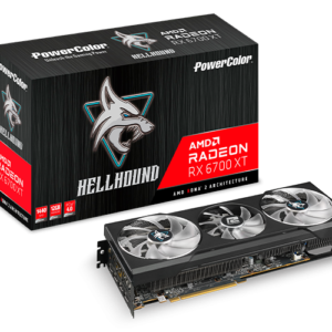 PowerColor Hellhound RX 6700 XT Black Edition 12GB GDDR6