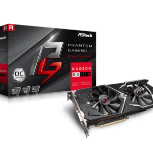 RX 570 8GB ASRock Phantom S/ CAJA