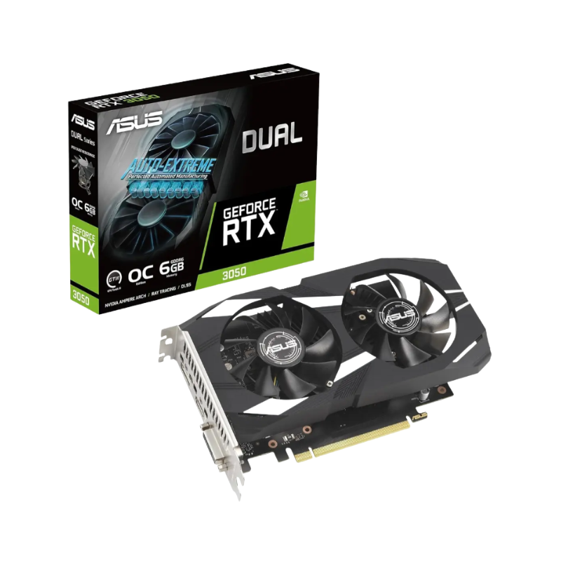 PLACA DE VIDEO ASUS RTX 3050 6GB (OUTLET)
